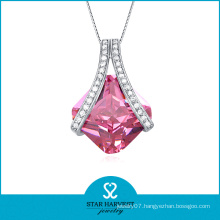 Hot Selling Pink 925 Sterling Silver Pendant for Gift (N-0106)